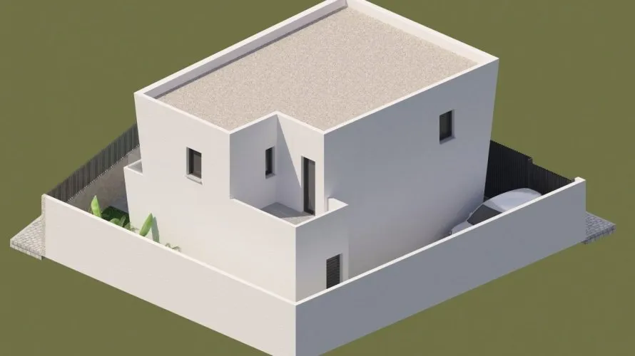 Villa de 3 dormitorios en Benijófar, Spain No. 356 № 3
