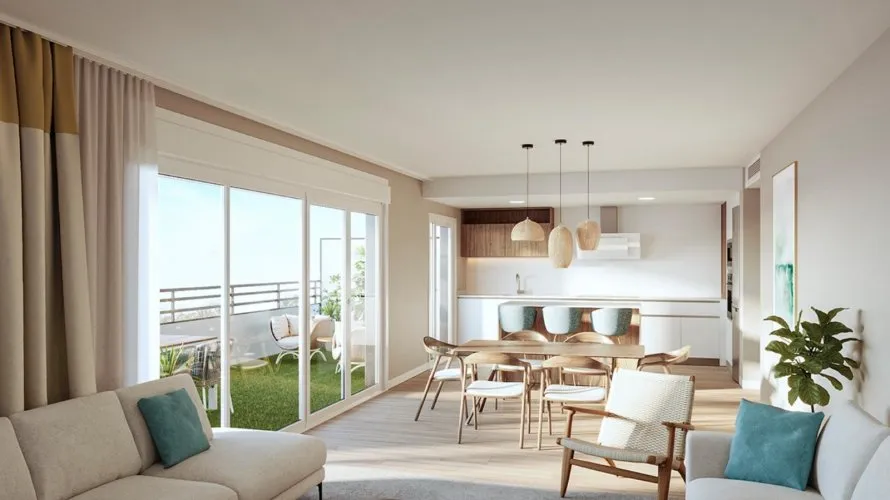 Apartamento de 2 dormitorios en Alicante, Spain No. 1037 № 2