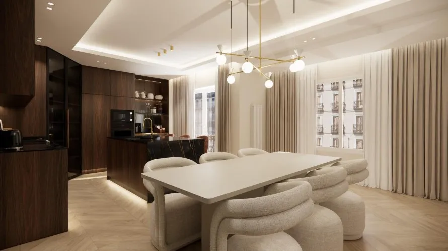 Apartamento de 3 dormitorios en Madrid, Spain No. 786 № 1