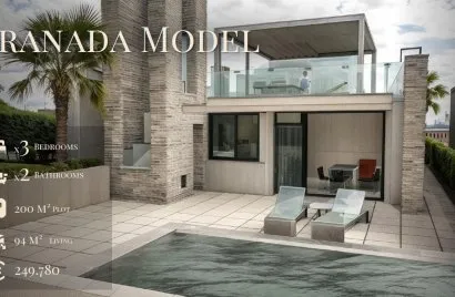 Villa de 3 dormitorios en Fuente Álamo de Murcia, Spain No. 1267