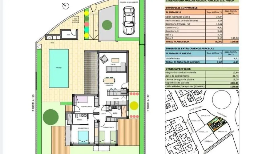 Apartamento de 3 dormitorios en Polop, Spain No. 650 № 21