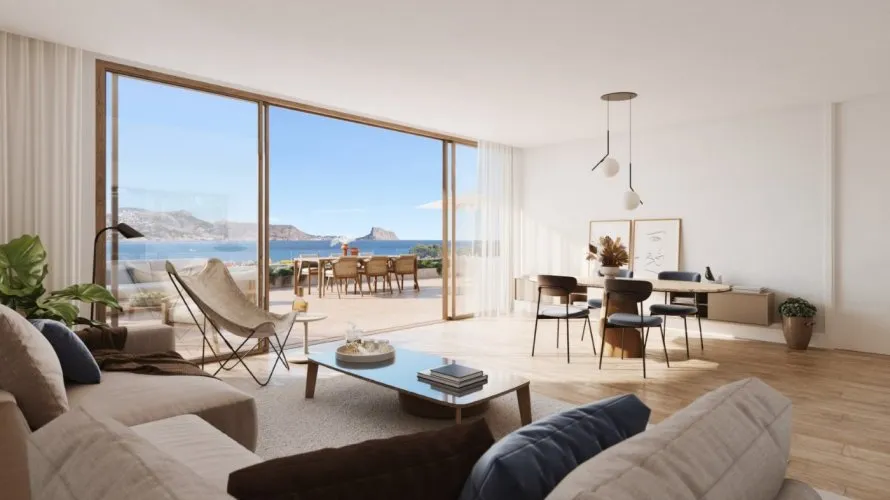 Apartamento de 2 dormitorios en L'Alfàs del Pi, Spain No. 342 № 1