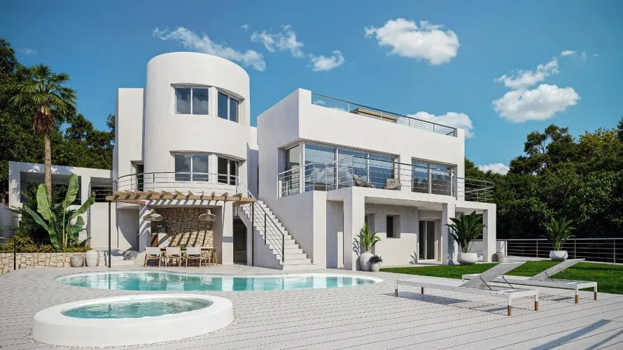 Villa de 4 dormitorios en Zona Altea Hills, Spain No. 1079 № 18