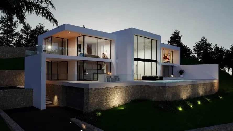 Villa de 5 dormitorios en Adsubia (Ajuntament Adsubia), Spain No. 412 № 1