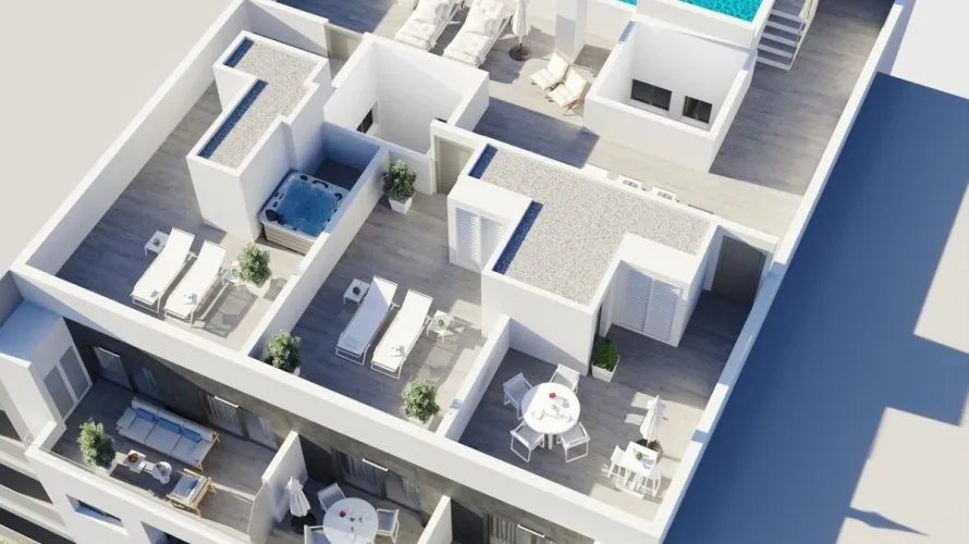 Apartamento de 2 dormitorios en Torrevieja, Spain No. 888 № 5