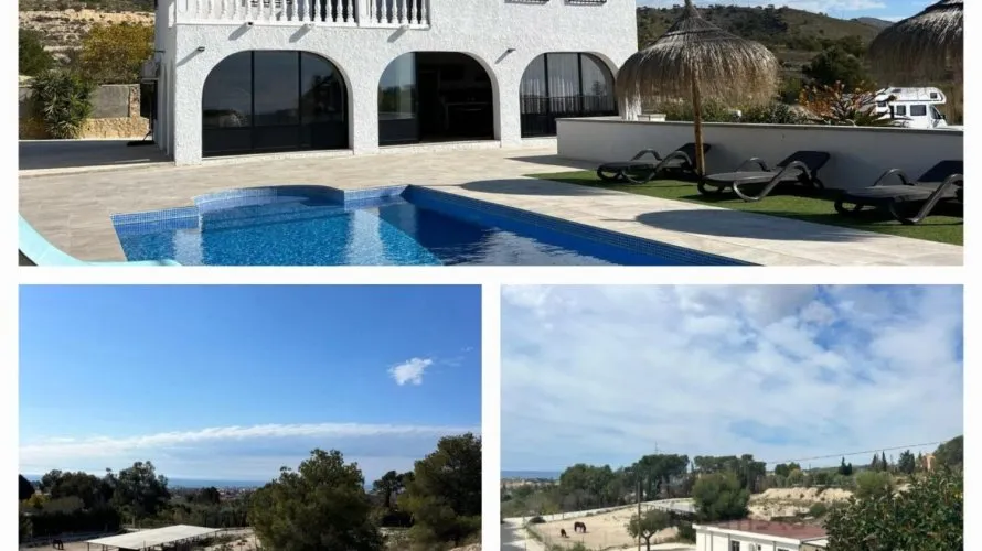Сasa de 4 dormitorios en Villajoyosa, Spain No. 805