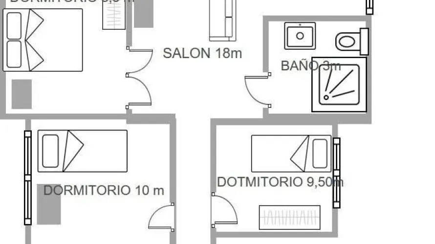 Apartamento de 3 dormitorios en San Pedro del Pinatar, Spain No. 784 № 21