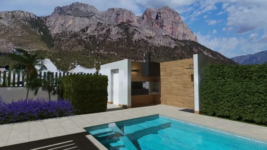 Apartamento de 3 dormitorios en Polop, Spain No. 650 № 7