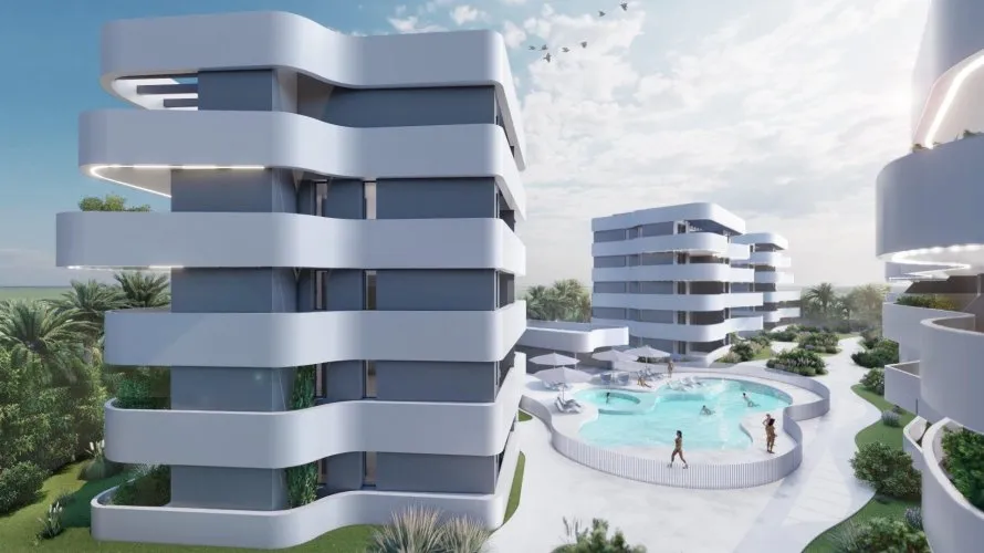Apartamento de 2 dormitorios en Guardamar del Segura, Spain No. 542 № 3