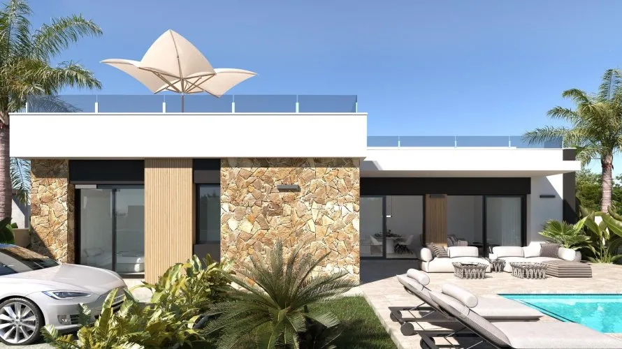 Villa de 3 dormitorios en Ciudad Quesada, Spain No. 674