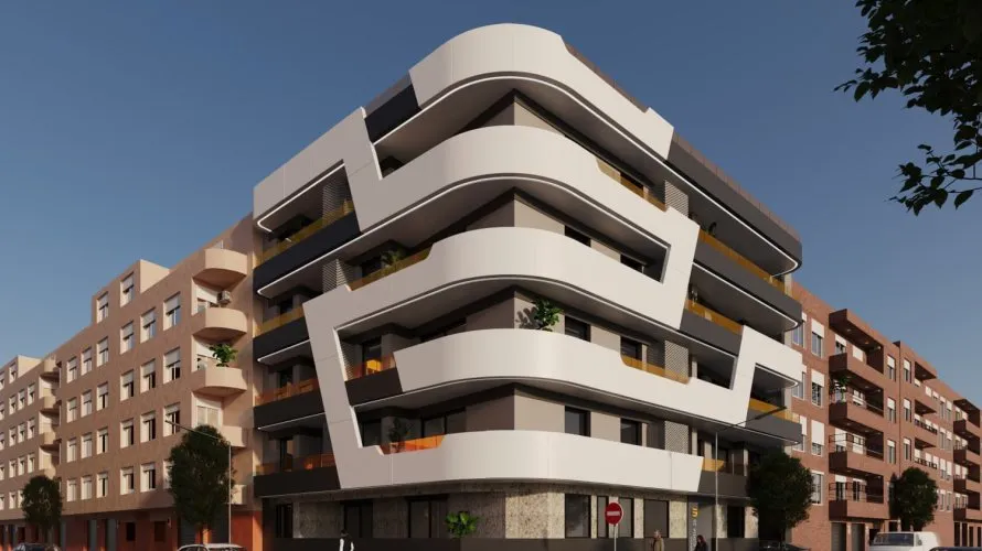 Apartamento de 3 dormitorios en Living Estepona Torrevieja, Spain No. 202