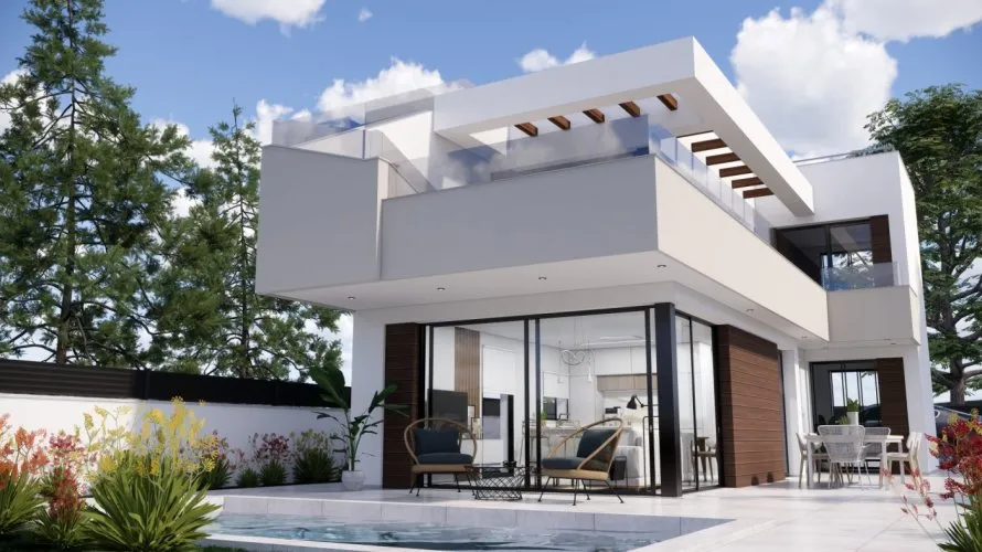Villa de 3 dormitorios en Pilar de la Horadada, Spain No. 366 № 8