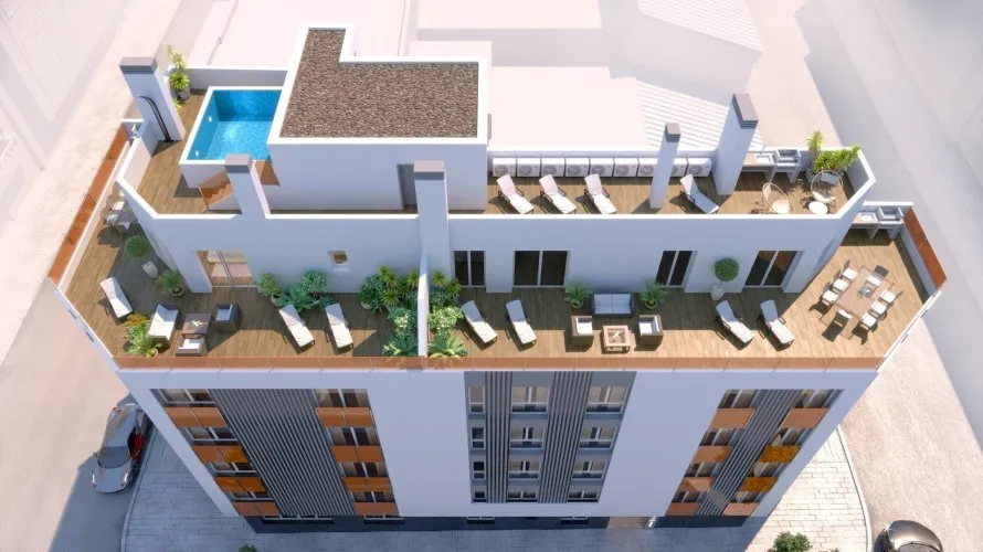 Apartamento de 1 dormitorio en Alicante, Spain No. 624 № 5