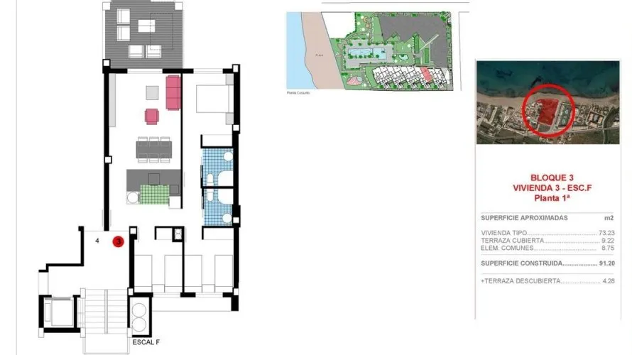 Apartamento de 3 dormitorios en Dénia, Spain No. 306 № 5