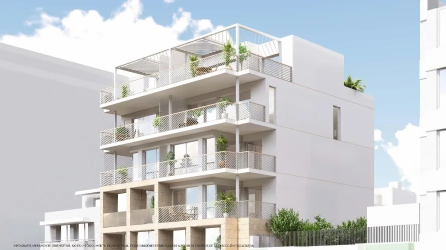 Apartamento de 2 dormitorios en Villajoyosa, Spain No. 581