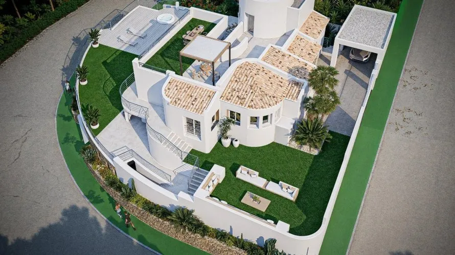 Villa de 4 dormitorios en Zona Altea Hills, Spain No. 1079 № 15