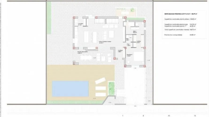 Villa de 3 dormitorios en Los Altos, Spain No. 270 № 6