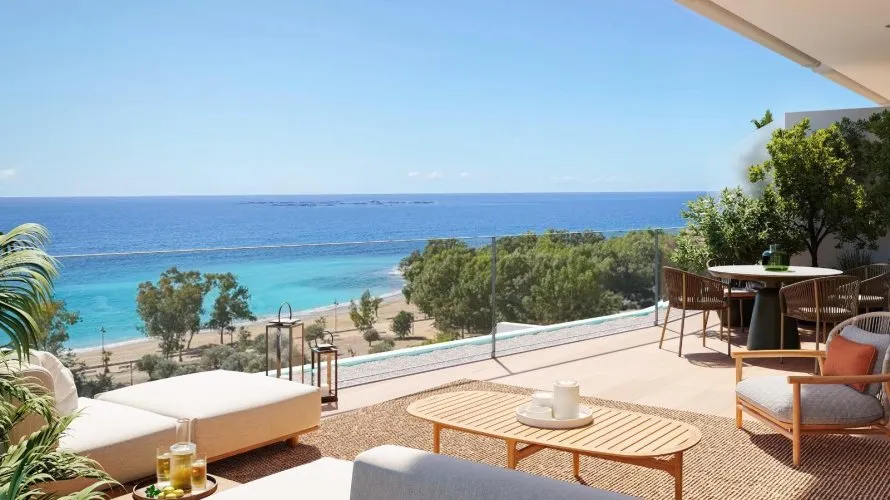 Apartamento de 2 dormitorios en Villajoyosa, Spain No. 708