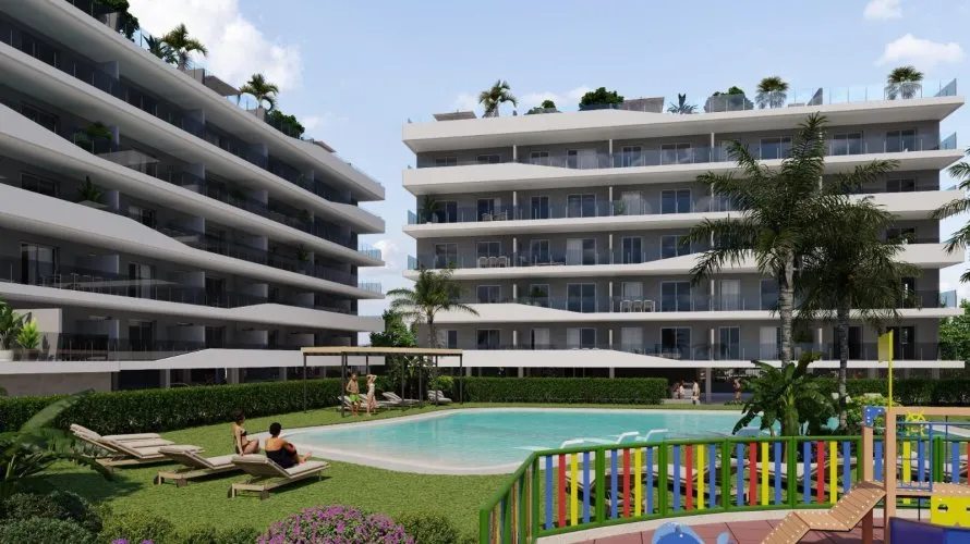 Apartamento de 3 dormitorios en Santa Pola, Spain No. 896 № 1