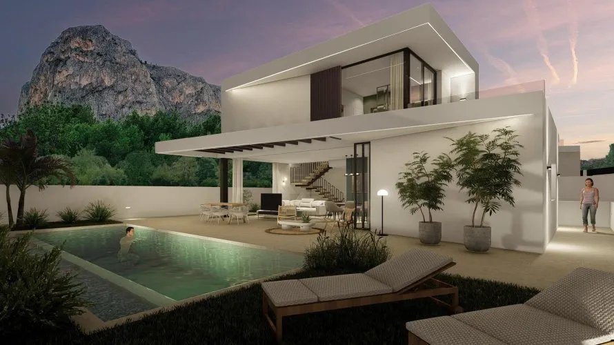 Villa de 3 chambres à Polop, Spain No. 696 № 7