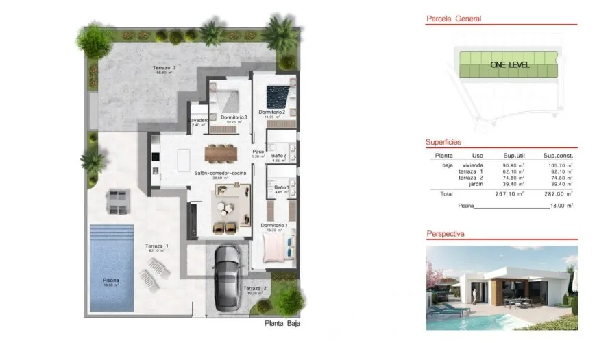 Villa de 3 chambres à Banos Y Mendigo, Spain No. 352 № 3