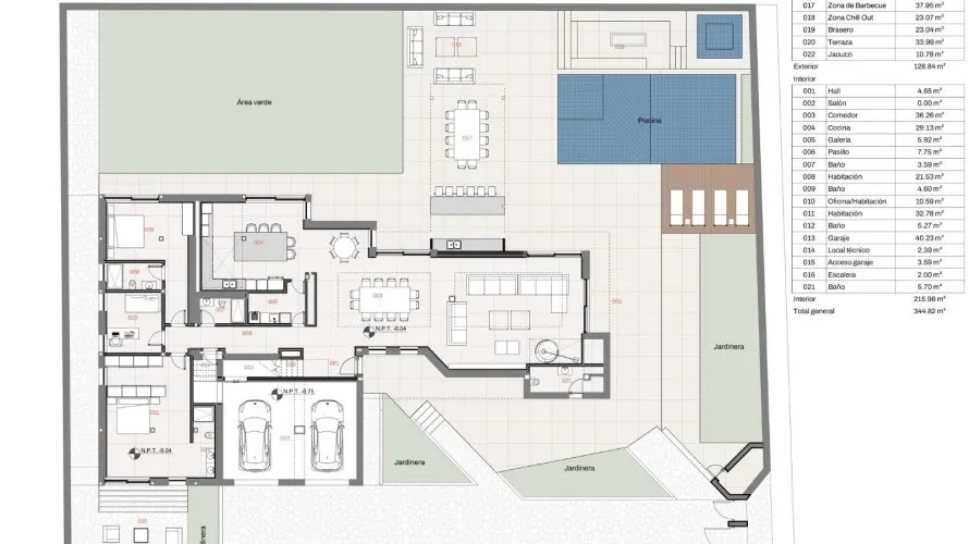 Квартира с 6 спальнями в Аликанте, Испания №760 № 21