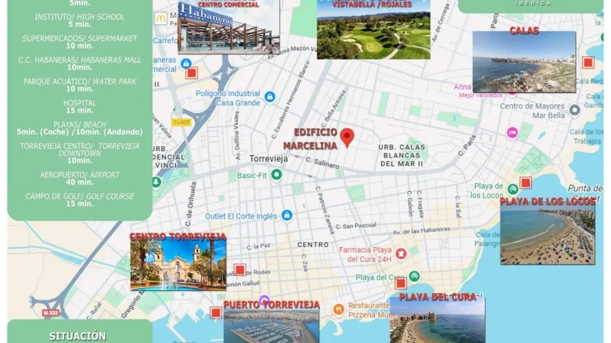 Квартира с 2 спальнями в Торревьеха, Испания №1080