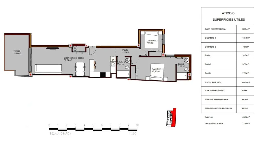 Квартира с 2 спальнями в Alegria Residencial XIX, Торревьеха, Испания №69