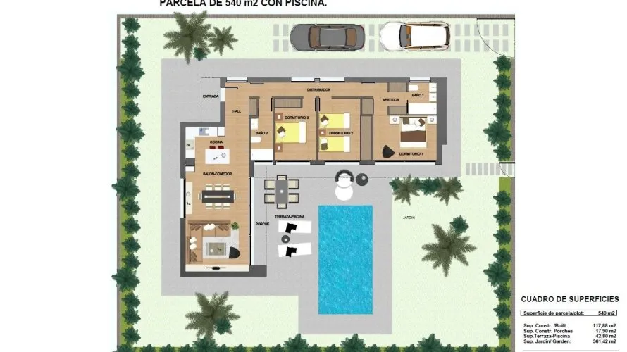 3 bedrooms villa for sale, Calasparra, Spain No. 285 № 14