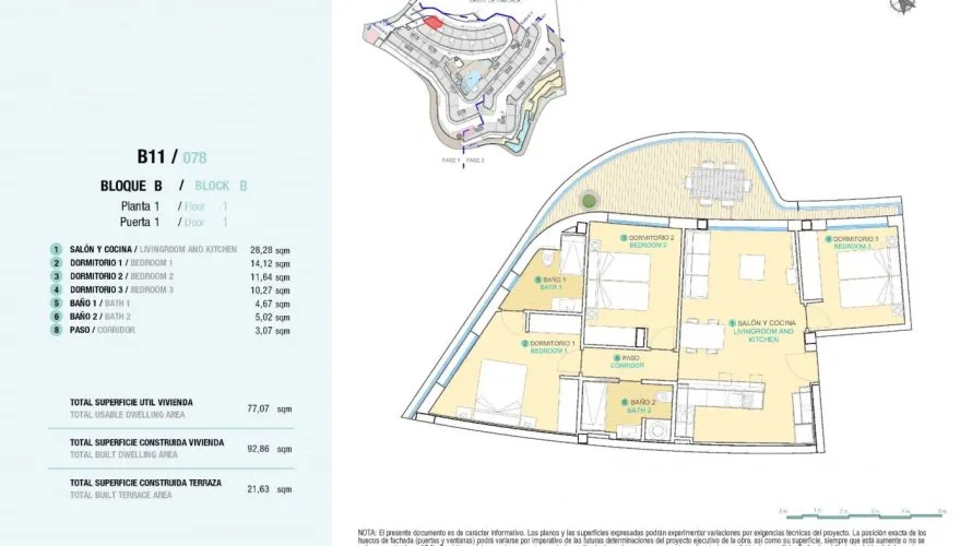 3 bedrooms apartment for sale, Aguilas, Spain No. 283 № 8