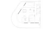 2 bedrooms Apartment floor plan «P6-C» in VITANIA