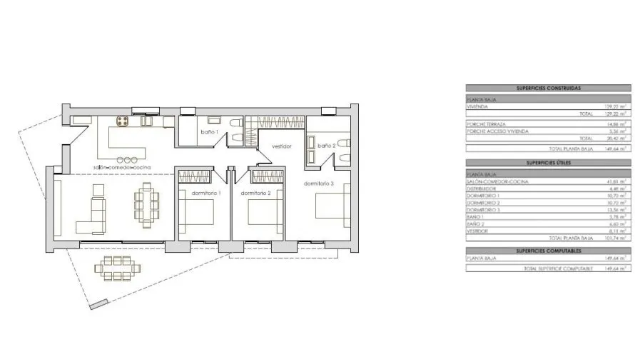 3 bedrooms villa for sale, Calpe, Spain No. 414 № 1