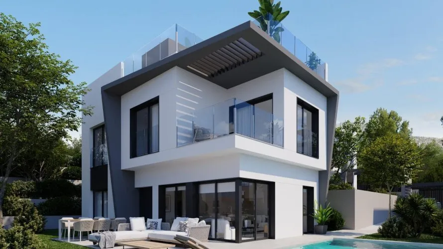 4 bedrooms villa for sale, Villajoyosa, Spain No. 733
