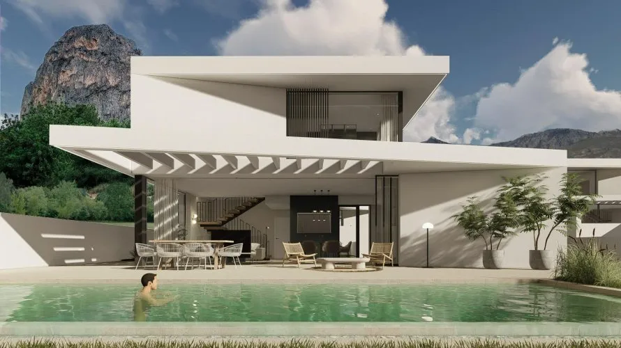 3 bedrooms villa for sale, Polop, Spain No. 696