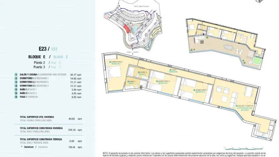 3 bedrooms penthouse for sale, Aguilas, Spain No. 281 № 8