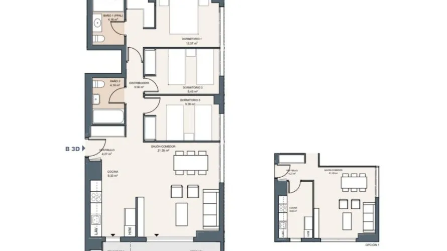 3 bedrooms apartment for sale, Alicante, Spain No. 299 № 1