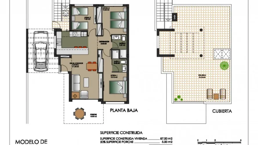 3 bedrooms villa for sale, San Miguel de Salinas, Spain No. 347 № 16