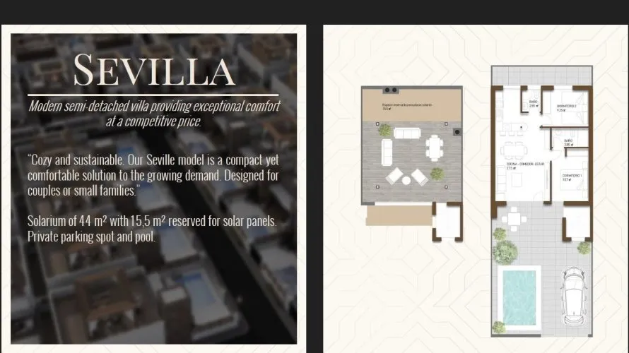 2 bedrooms villa for sale, Fuente Alamo de Murcia, Spain No. 1266 № 3