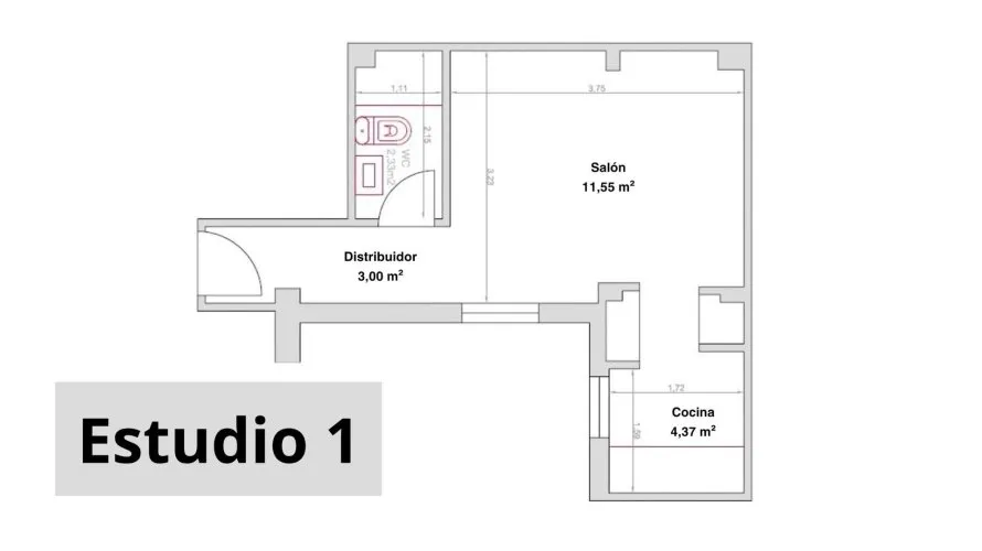 42m² apartment for sale, Madrid, Spain No. 913 № 23