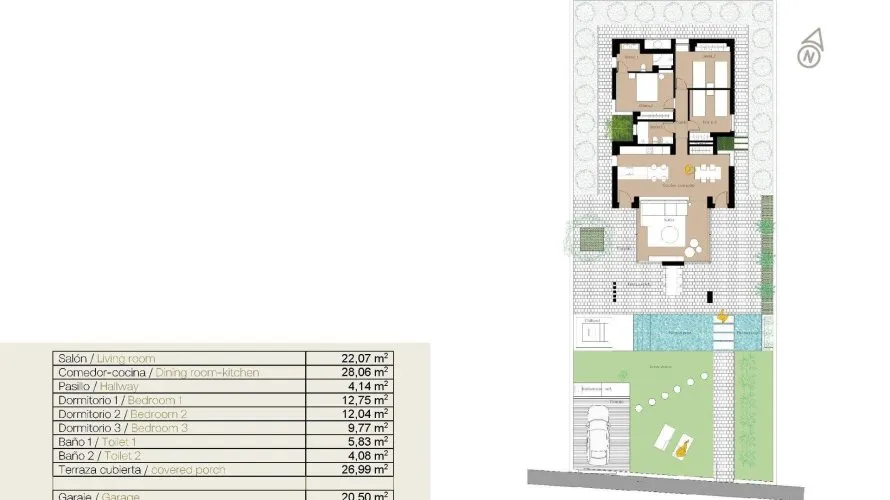 3 bedrooms villa for sale, San Fulgencio, Spain No. 467 № 17