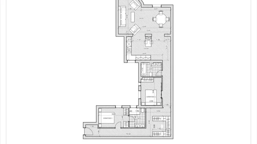 2 bedrooms apartment for sale, Madrid, Spain No. 1033 № 24
