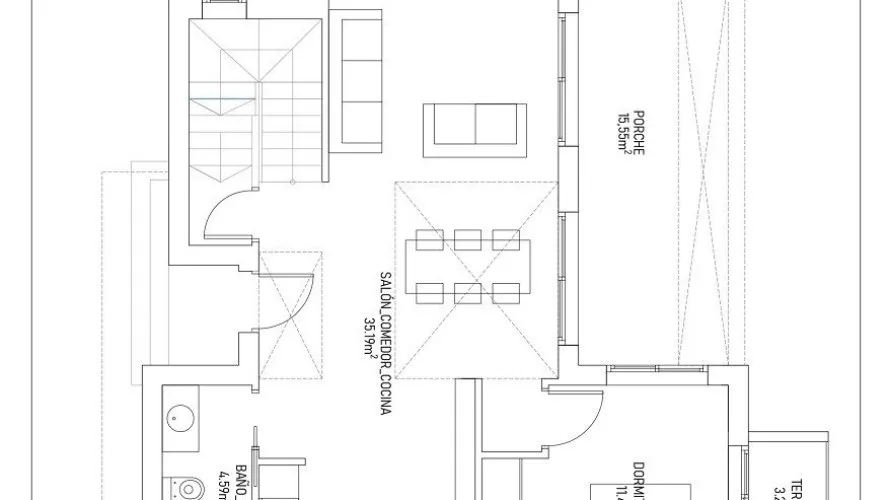 3 bedrooms villa for sale, Torrevieja, Spain No. 407 № 5