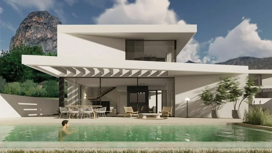 3 bedrooms villa for sale, Polop, Spain No. 696 № 1