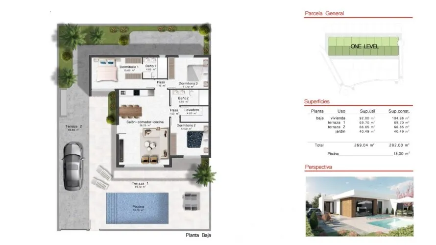 3 bedrooms villa for sale, Banos Y Mendigo, Spain No. 353 № 2