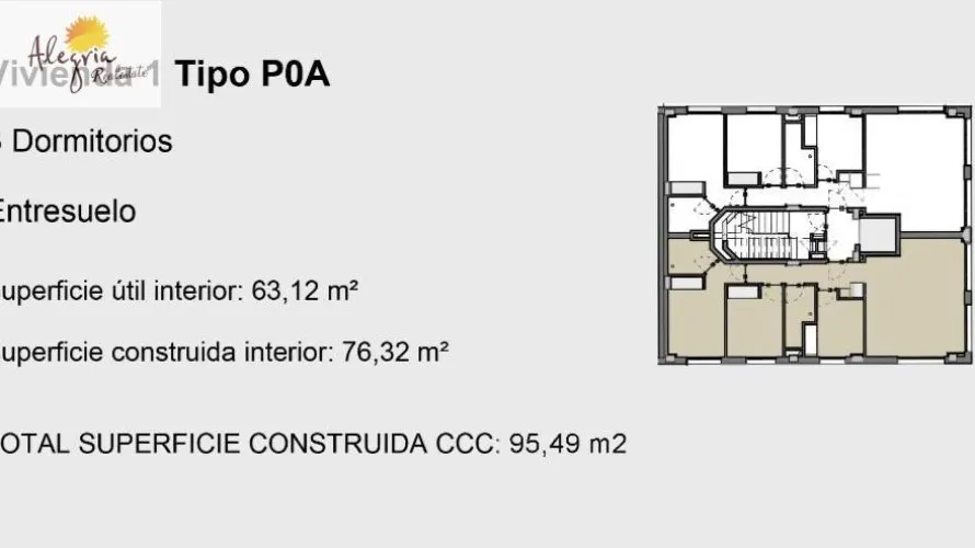 1 bedroom apartment for sale, Valencia, Spain No. 225 № 6