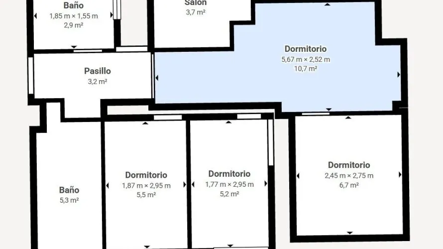 1 bedroom apartment for sale, Tavernes de la Valldigna, Spain No. 2850